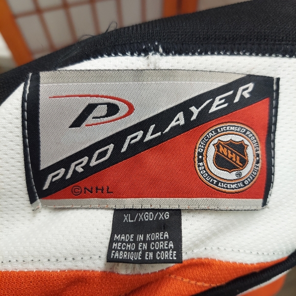 Pro Player Philadelphia Flyers Stitched Hockey Jersey Black Men’s XLarge - Picture 11 of 11